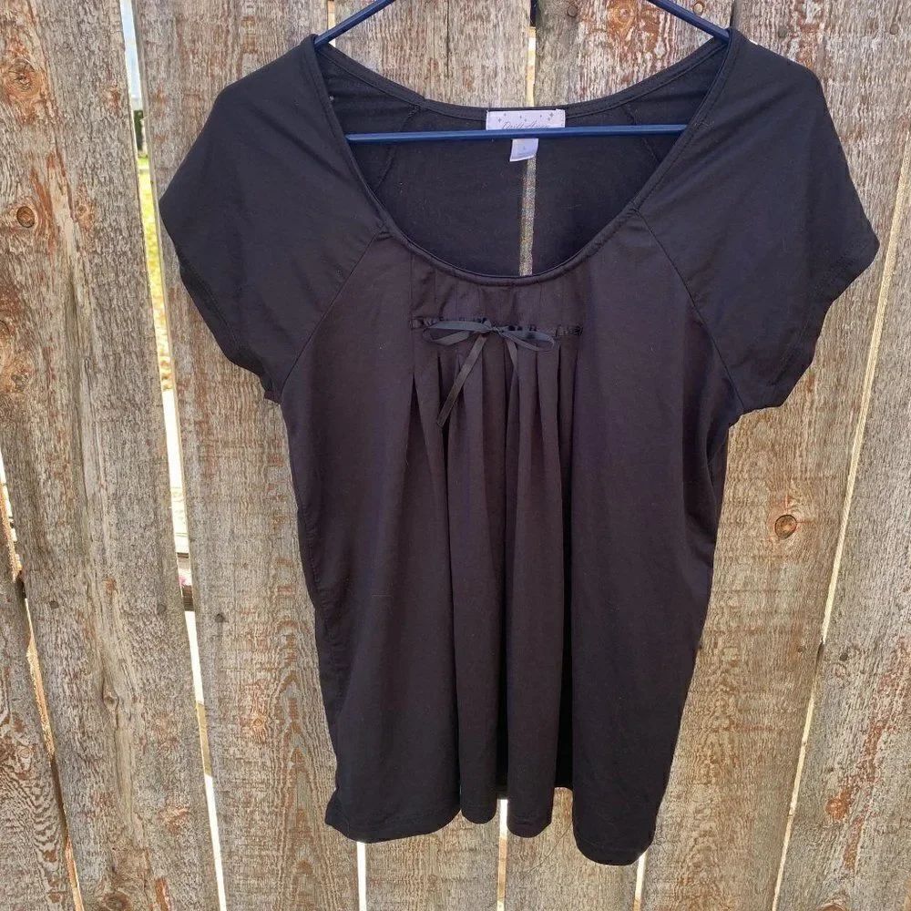 Drift Away blouse short sleeve size junior large